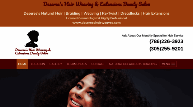 desereeshairweaves.com