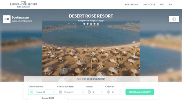 desert-rose-resort.redseahotelsegypt.com