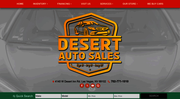 desertautosaleslv.com