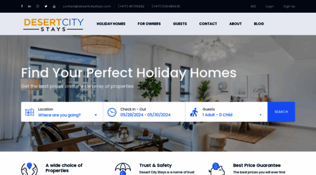 desertcitystays.com