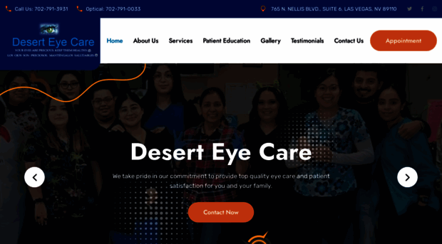 deserteyecarelv.com