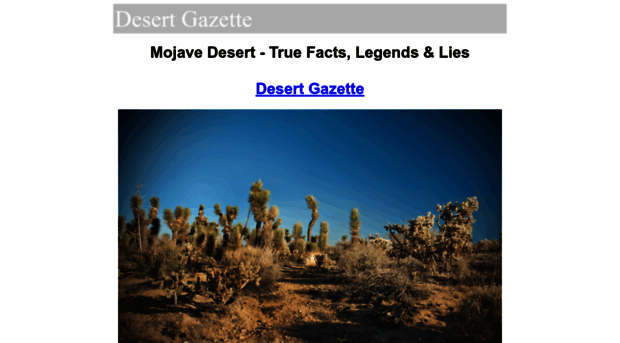 desertgazette.com