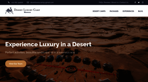 desertluxurycamp.com