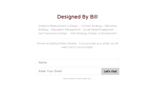 designedbybill.com