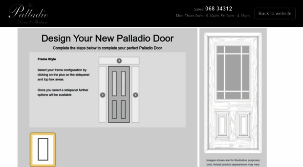 designer.palladiodoorcollection.com