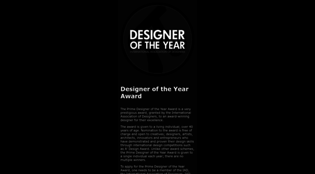 designeroftheyear.org