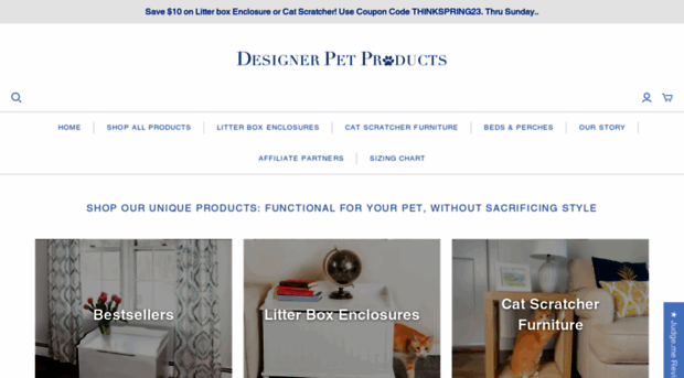 designerpetproducts.com