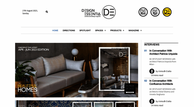 designessentiamagazine.com