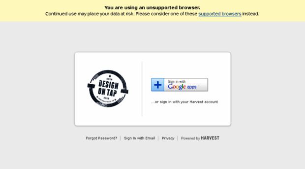 designontap.harvestapp.com