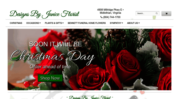 designsbyjaniceflorist.com