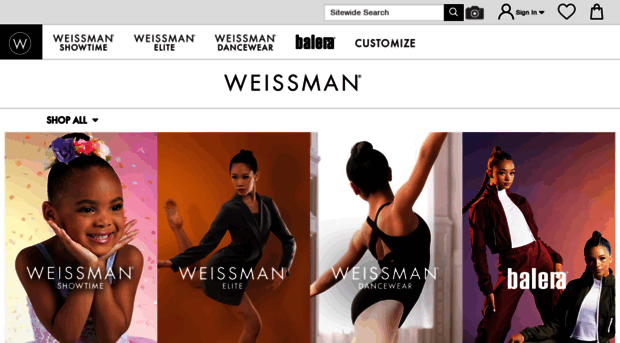 Weissman®  Studio-Exclusive Dance Costumes & Dancewear