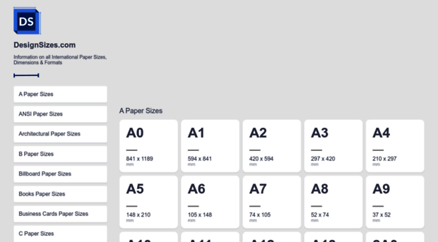 designsizes.com