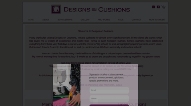 designsoncushions.co.uk