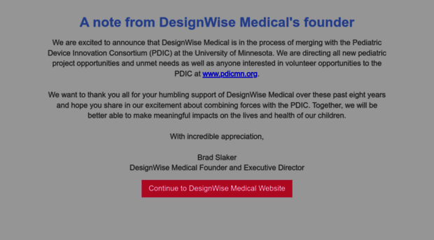 designwisemedical.org