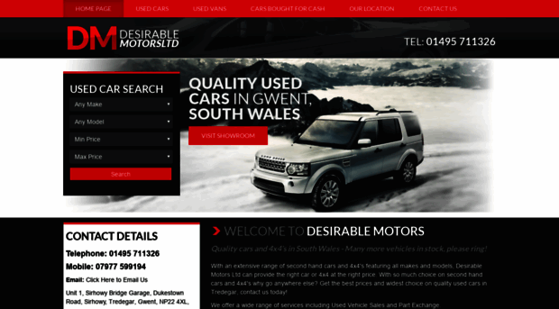 desirablemotors.co.uk