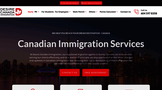 desirecanadaimmigration.com