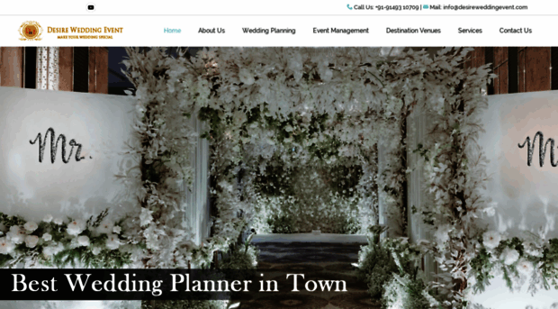 desireweddingevent.com