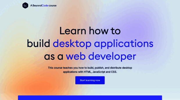 desktopappswithelectron.com