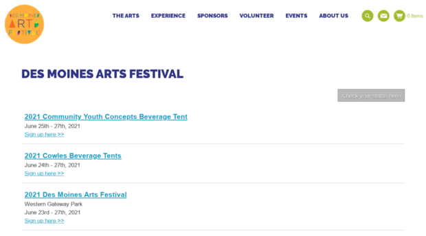 desmoinesartsfestival.volunteerlocal.com