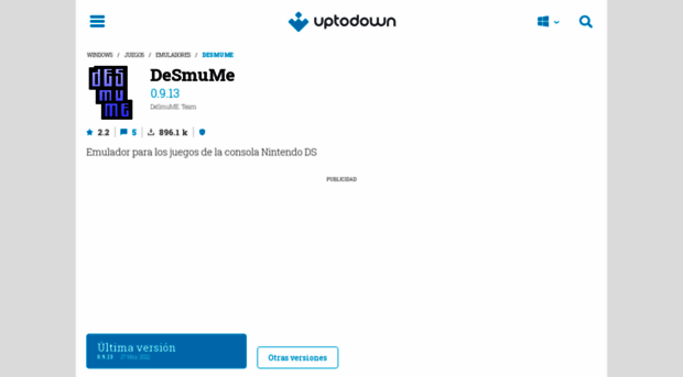 desmume.uptodown.com