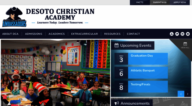 desotocountyacademy.com