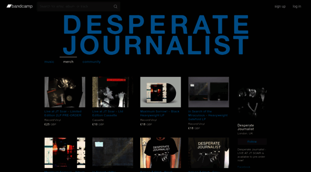 desperatejournalist.bandcamp.com