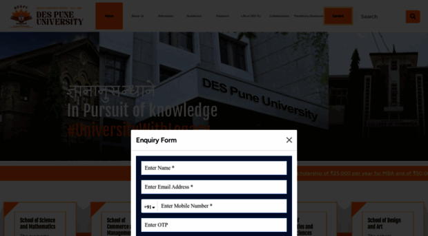 despu.edu.in