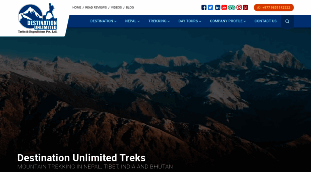 destinationunlimitedtreks.com