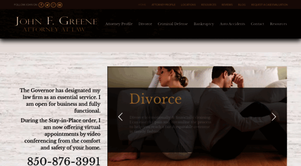 destinattorneyjohngreene.com