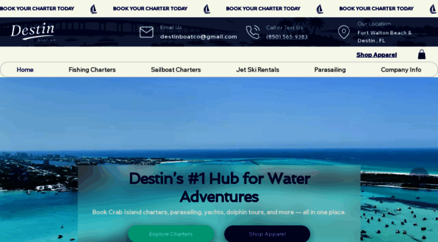 destinboatcompany.com