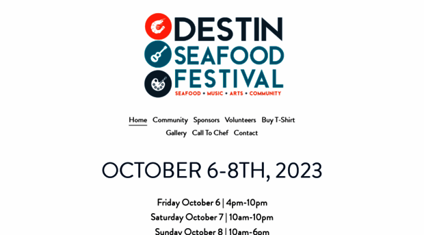 destinseafoodfest.com