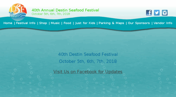 destinseafoodfestival.org