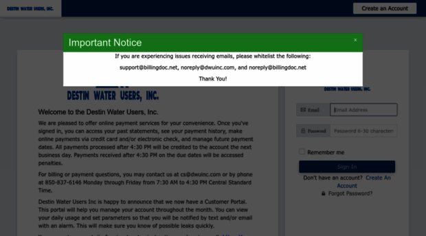 destinwater.billingdoc.net