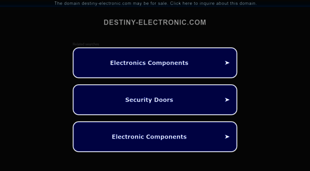 destiny-electronic.com