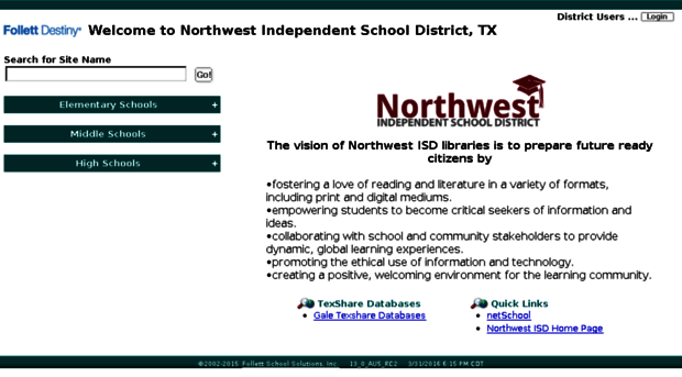 destiny.nisdtx.org