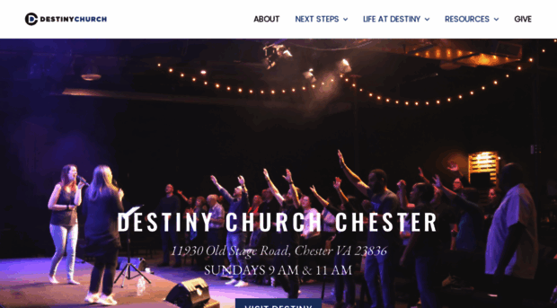 destinychurchchester.com