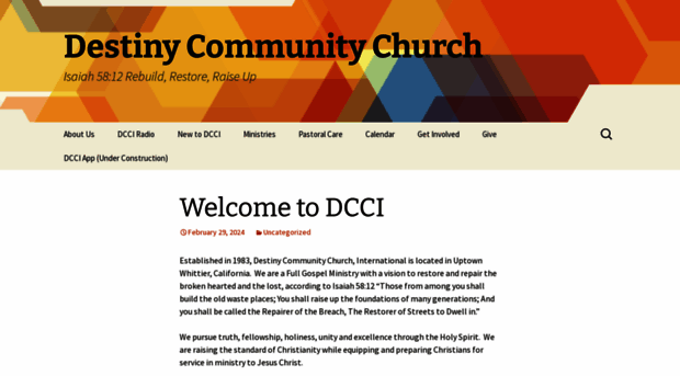 destinycommunitychurch.com