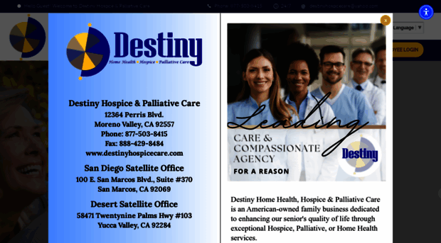 destinyhospicecare.com