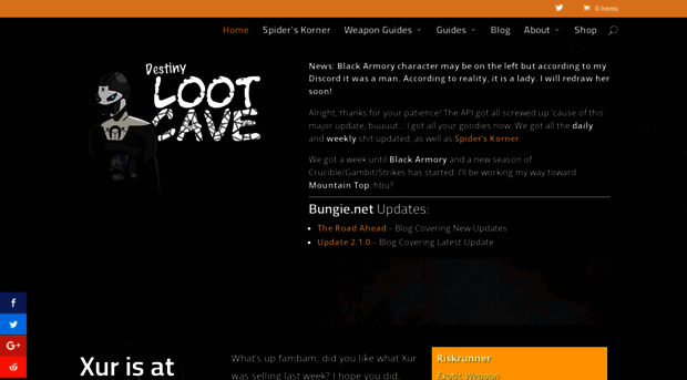 destinylootcave.com