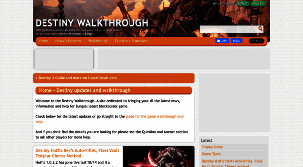 destinywalkthrough.com