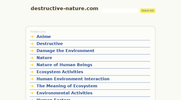 destructive-nature.com