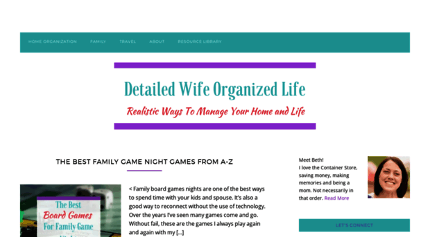 detailedwifeorganizedlife.com