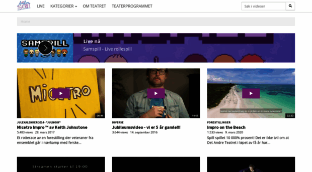 detandreteatret.23video.com