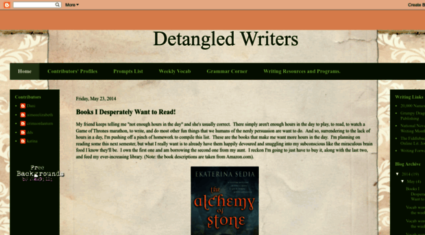 detangledwriters.blogspot.com