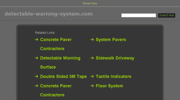 detectable-warning-system.com