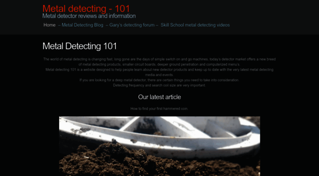 detecting101.co.uk