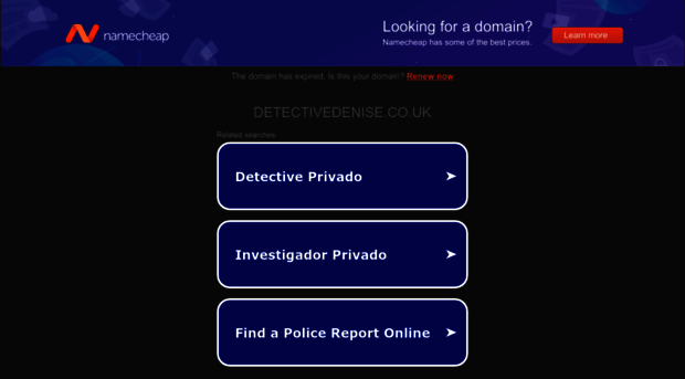 detectivedenise.co.uk