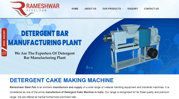 detergentcakemachine.com