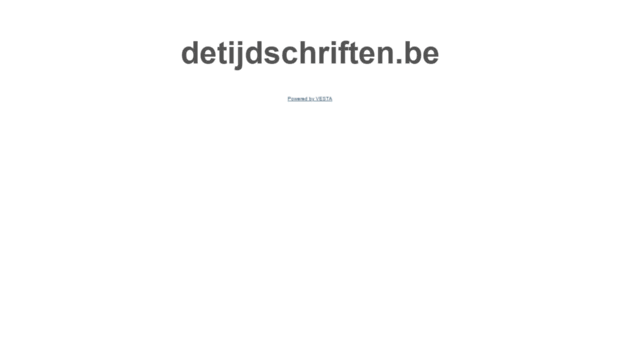 detijdschriften.be