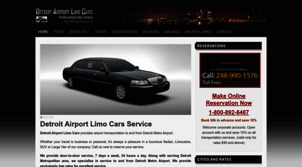 detroitairportlimocars.com